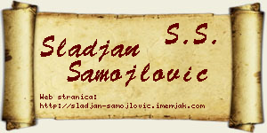 Slađan Samojlović vizit kartica
